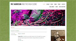 Desktop Screenshot of micharrison.com